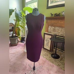 Purple Calvin Klein Dress Size 4